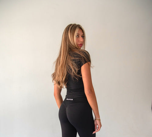 Black Compression Tee