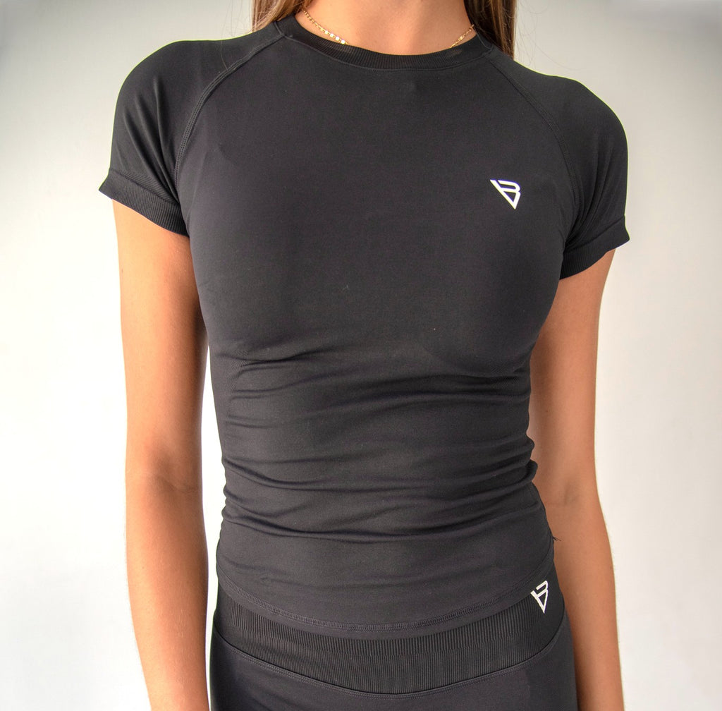 Black Compression Tee