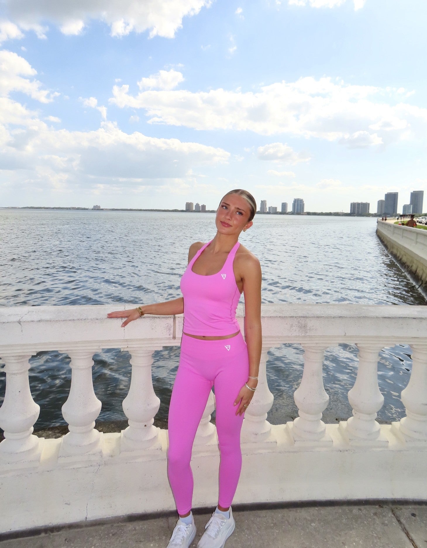 Hot Pink Sports Tank